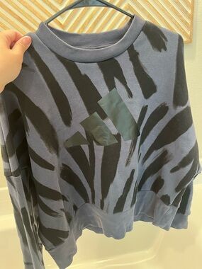 Adidas' Tie-Dye Logo Sweatshirt